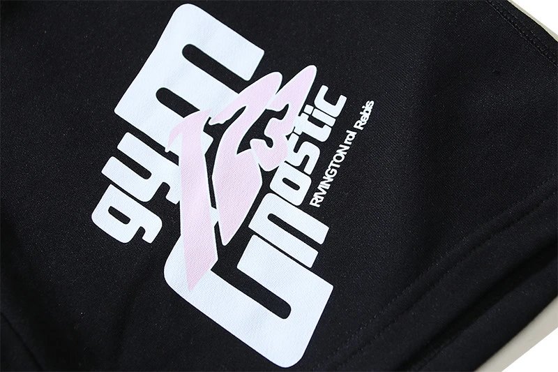 Unisex Casual Shorts Ebony - Gallery Image 9 - Detailed View