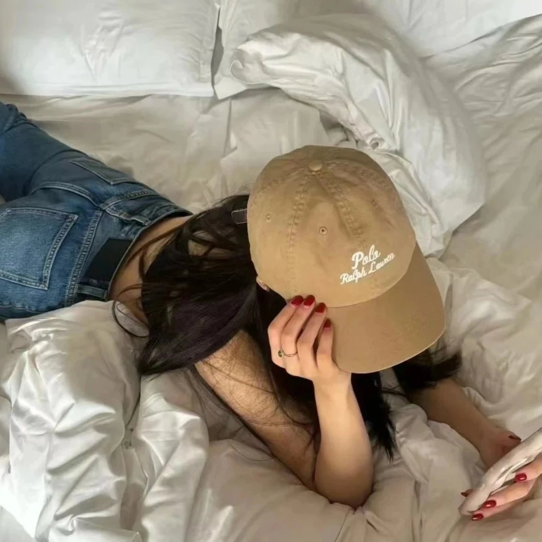 Ralph Lauren Embroidered Strap Cap Multicolor - Gallery Image 13 - Detailed View