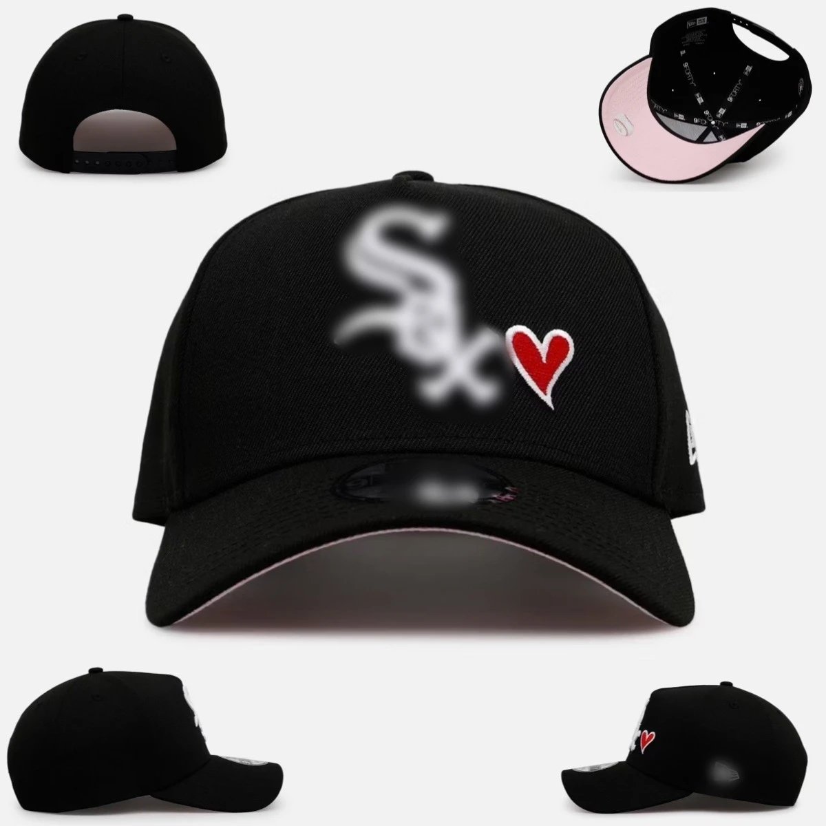 Embroidered Baseball Cap Classic Versatile Scarlet - MLB - Cnfans - $10.16