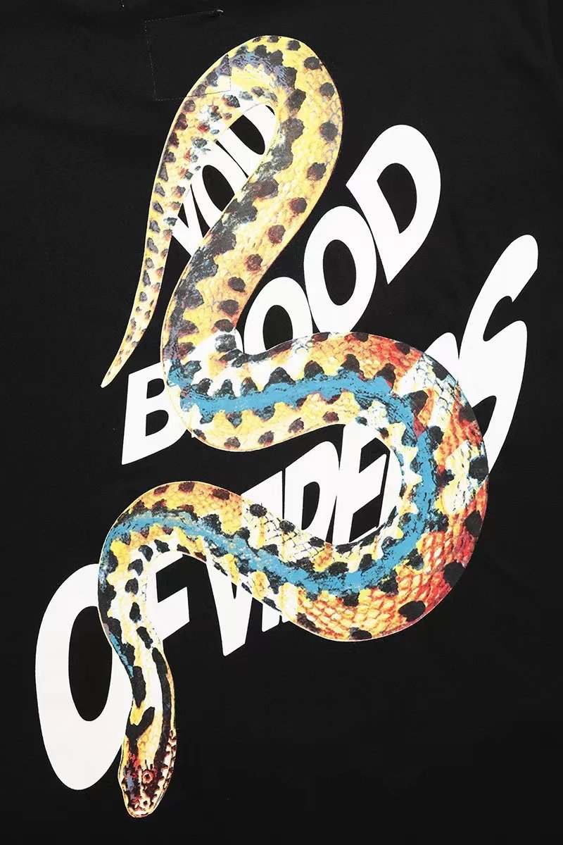 RR123 Snake Print T-Shirt - Multi-color - Gallery Image 13 - Detailed View
