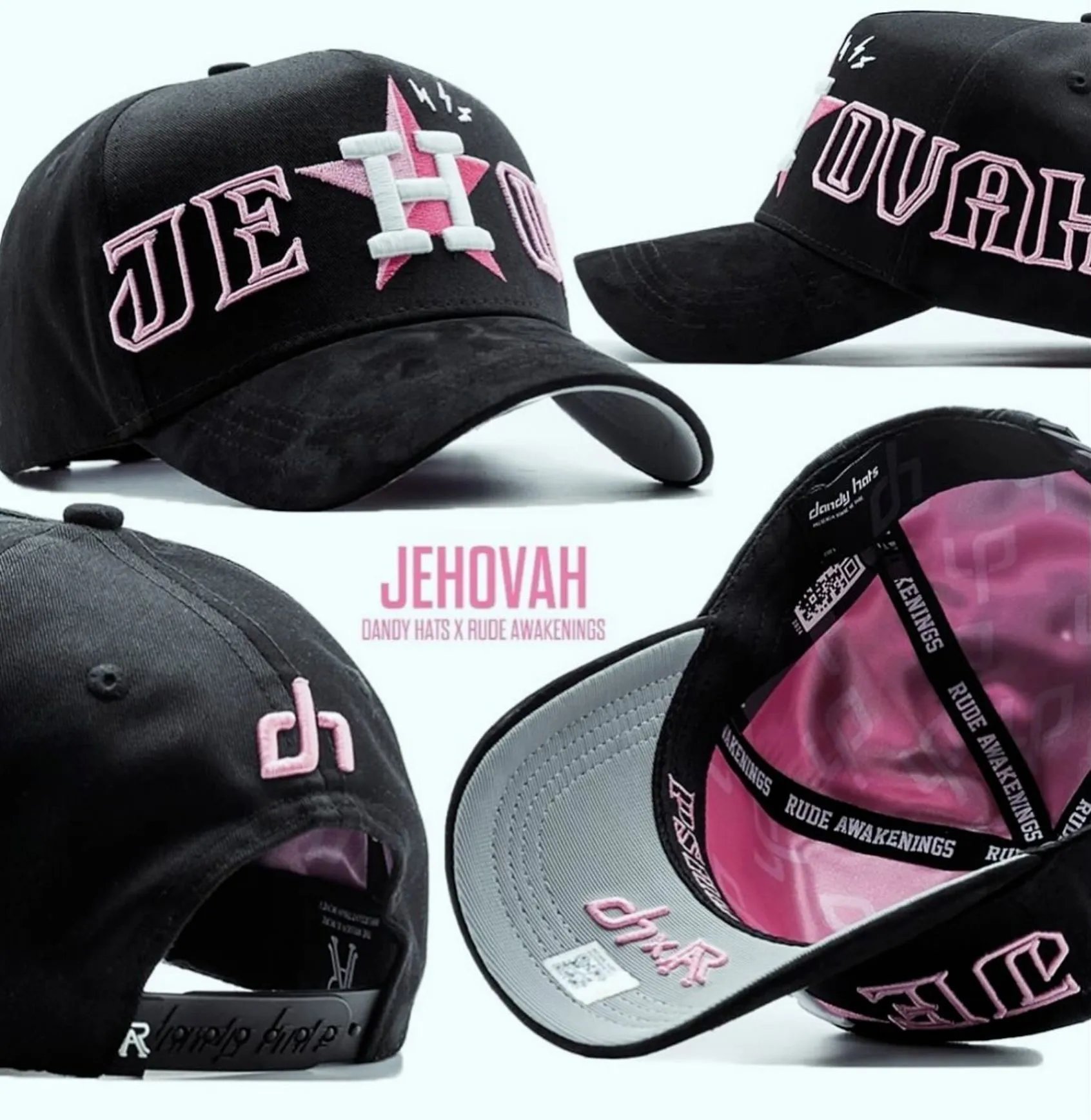 Embroidered Letter Baseball Cap Street Style Onyx - Other - Cnfans - $26.29