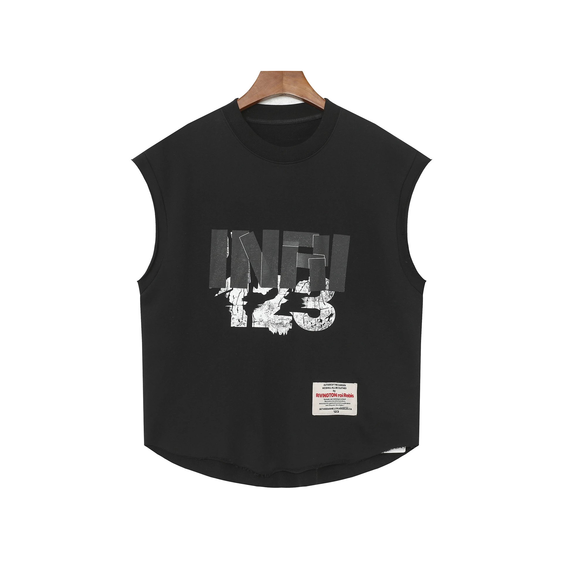 FOG x RRR123 Multi-Color Vest Tee - Gallery Image 2 - Detailed View