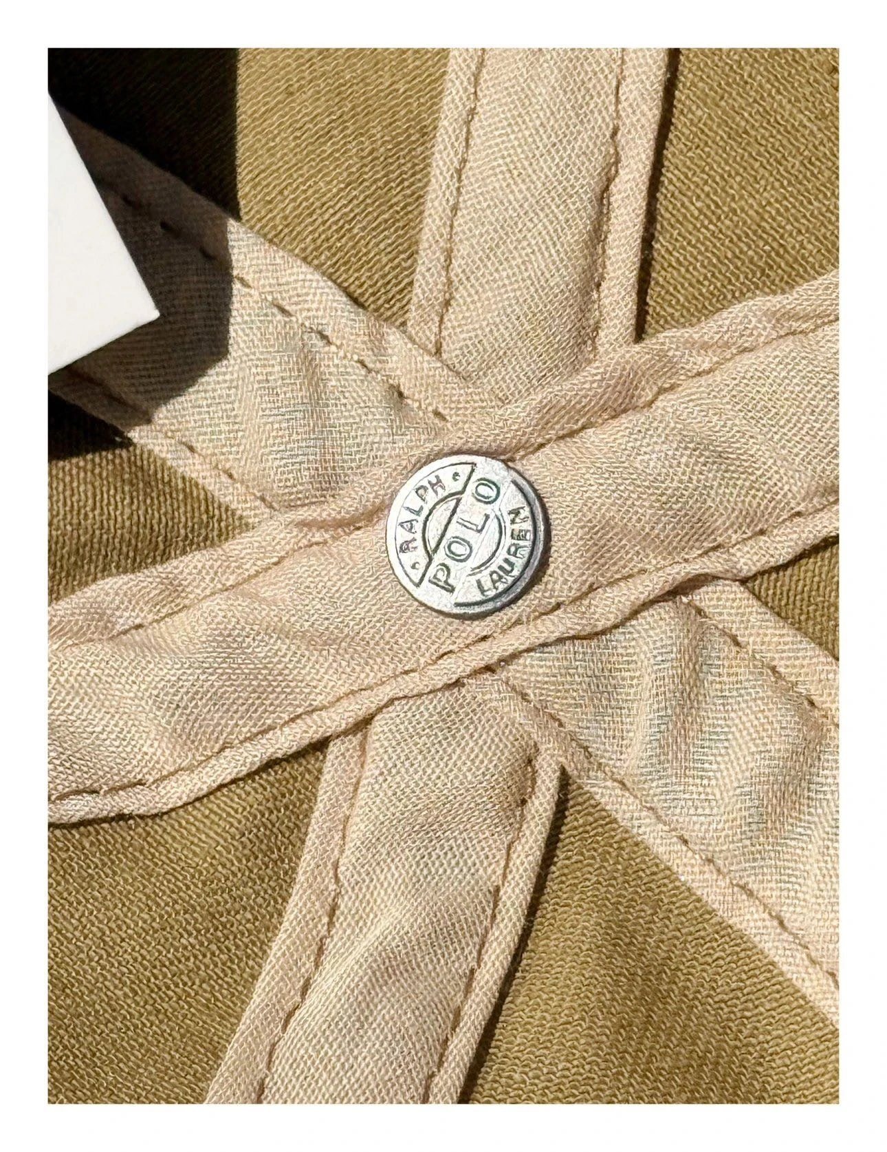 Ralph Lauren Embroidered Strap Cap Multicolor - Gallery Image 8 - Detailed View