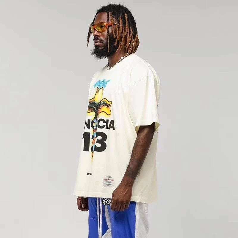 RR123 Cross Graphic Tee Multicolor - Gallery Image 14 - Detailed View