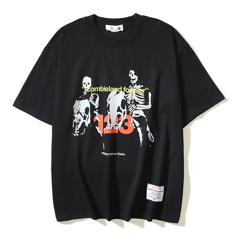 Unisex Graphic Tee Obsidian - Gallery Image 2 - Detailed View