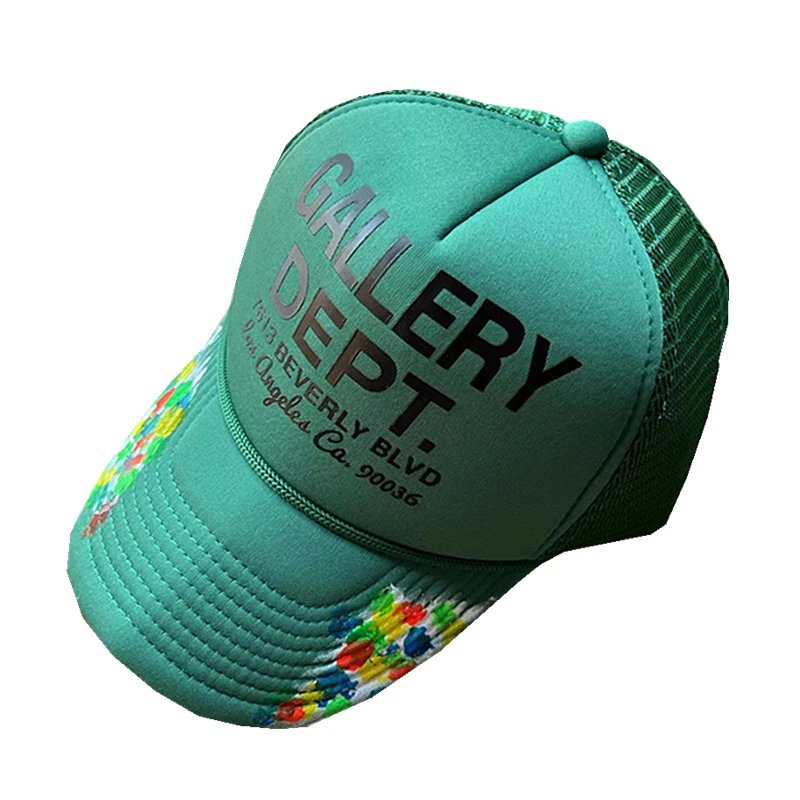 Graffiti Baseball Cap Navy - Gallery Image 3 - Detailed View