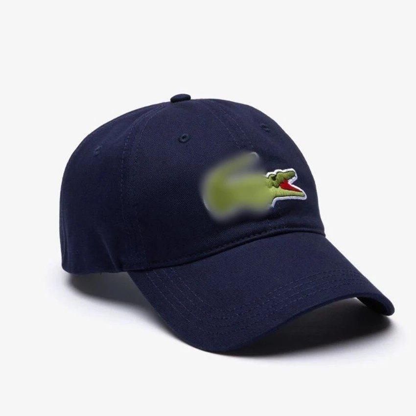 Casual Cotton Baseball Cap Sunshade Hat Cobalt - Gallery Image 4 - Detailed View