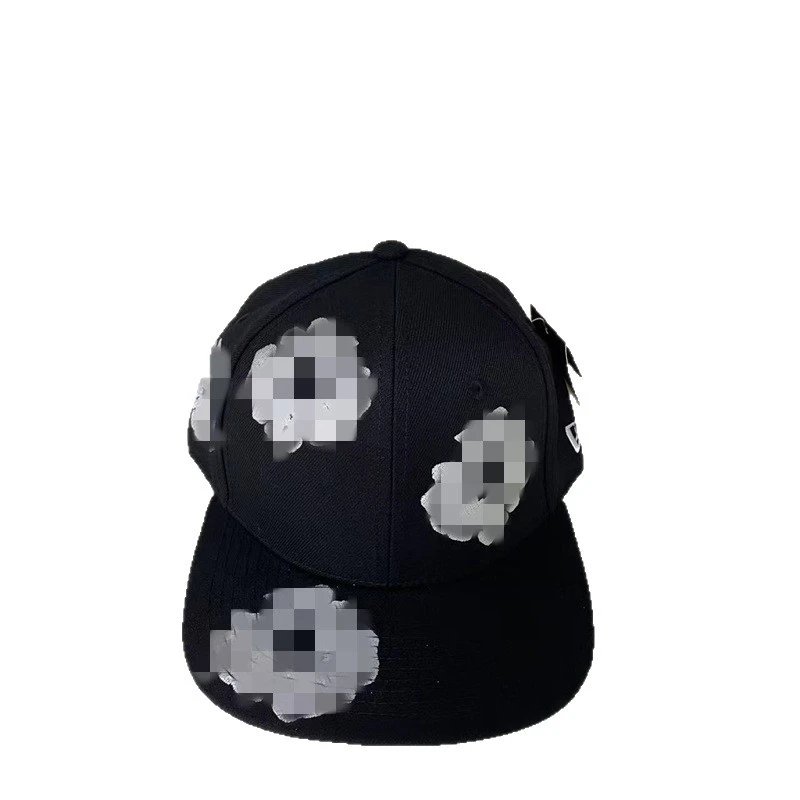 Embroidered Cotton Baseball Cap - Umber - Gallery Image 5 - Detailed View