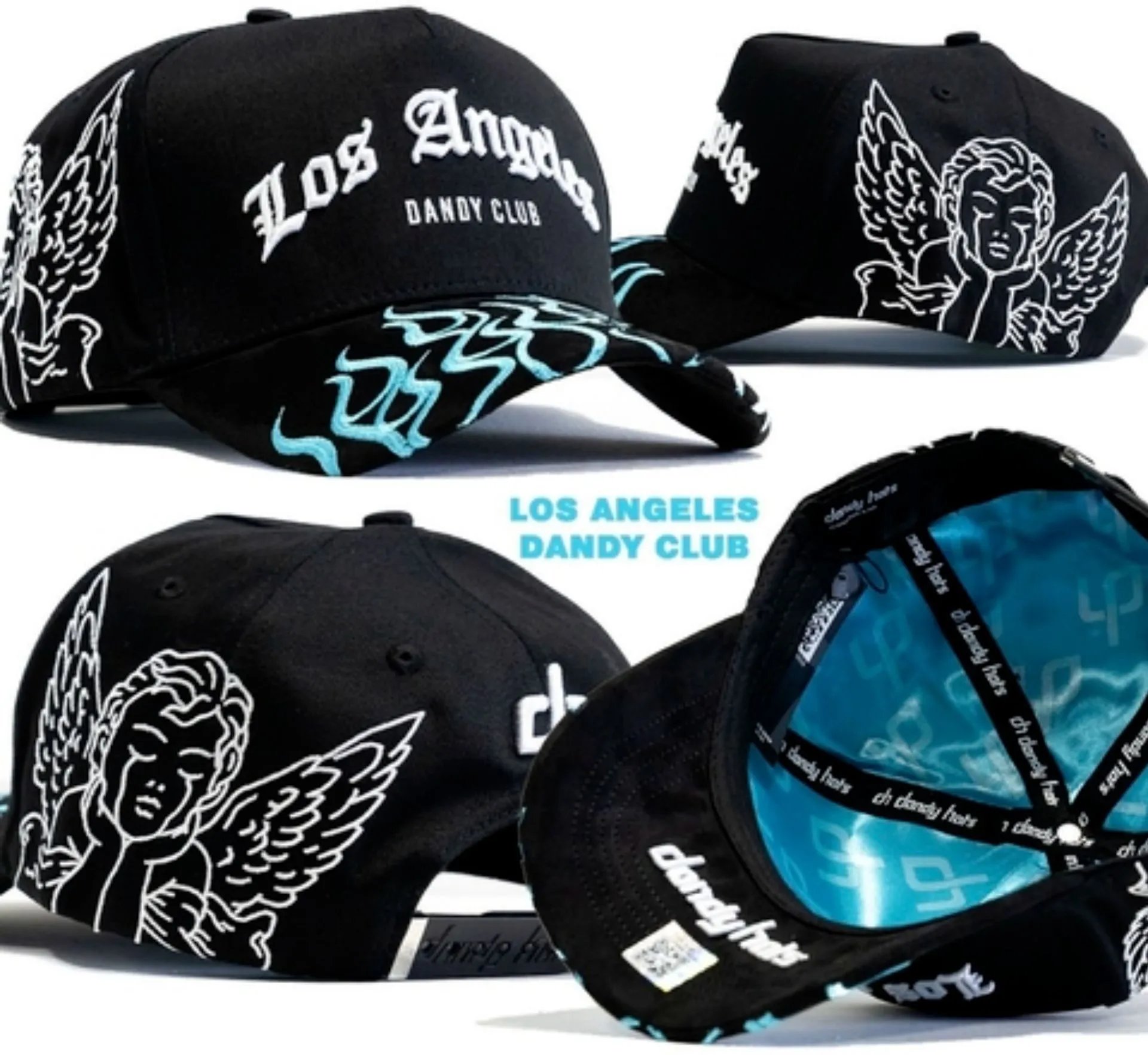 Street Style Embroidered Baseball Cap Onyx - Other - Cnfans - $26.29