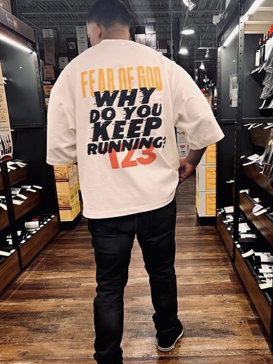 Fear of God Graphic Tee White - Gallery Image 5 - Detailed View