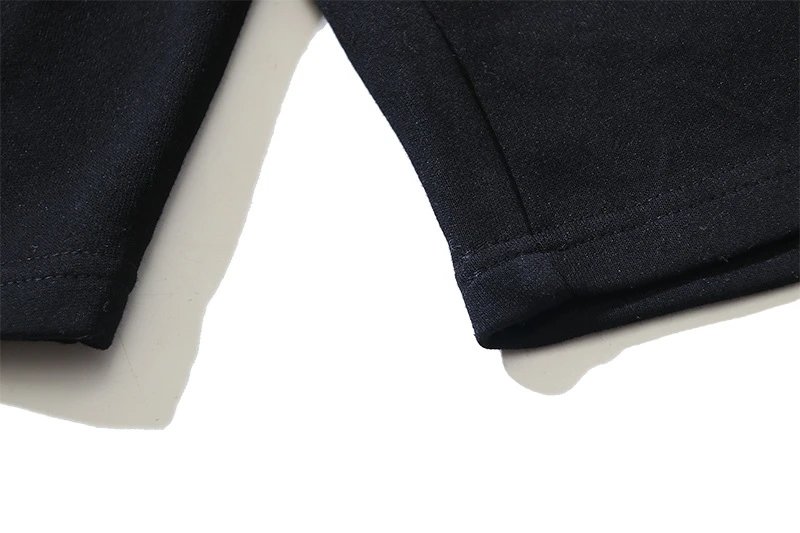 Unisex Casual Shorts Ebony - Gallery Image 8 - Detailed View