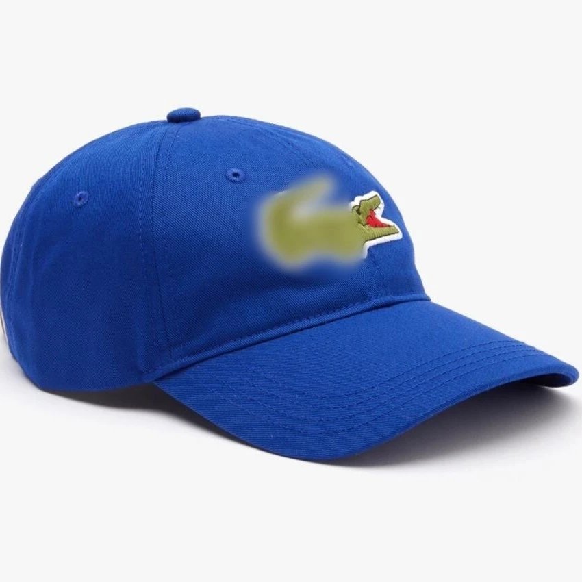 Casual Cotton Baseball Cap Sunshade Hat Cobalt - Gallery Image 5 - Detailed View