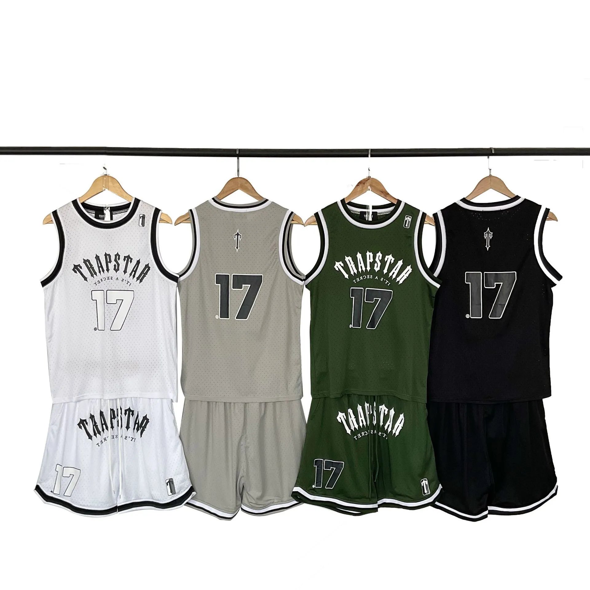 Trapstar Mesh Basketball Set Black - Related Product - Cnfans