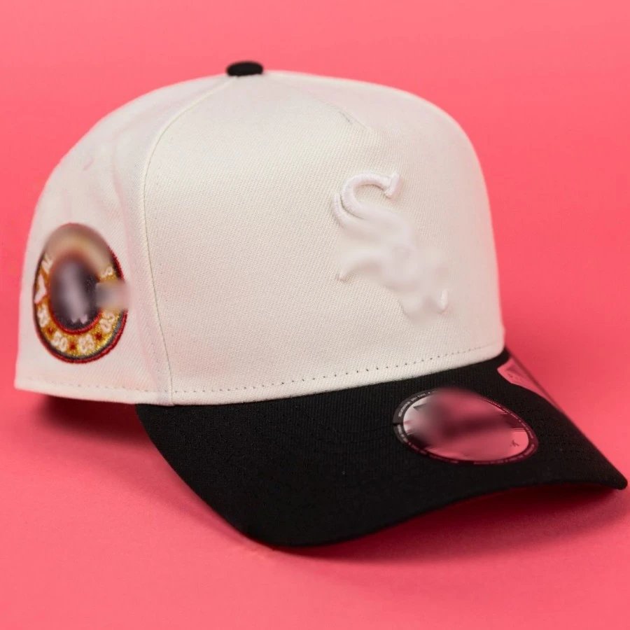 MLB Embroidered Baseball Cap White Black - MLB - Cnfans - $10.16