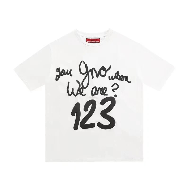 RRR123 Rainbow Graffiti T-Shirt, Multicolor - Gallery Image 2 - Detailed View