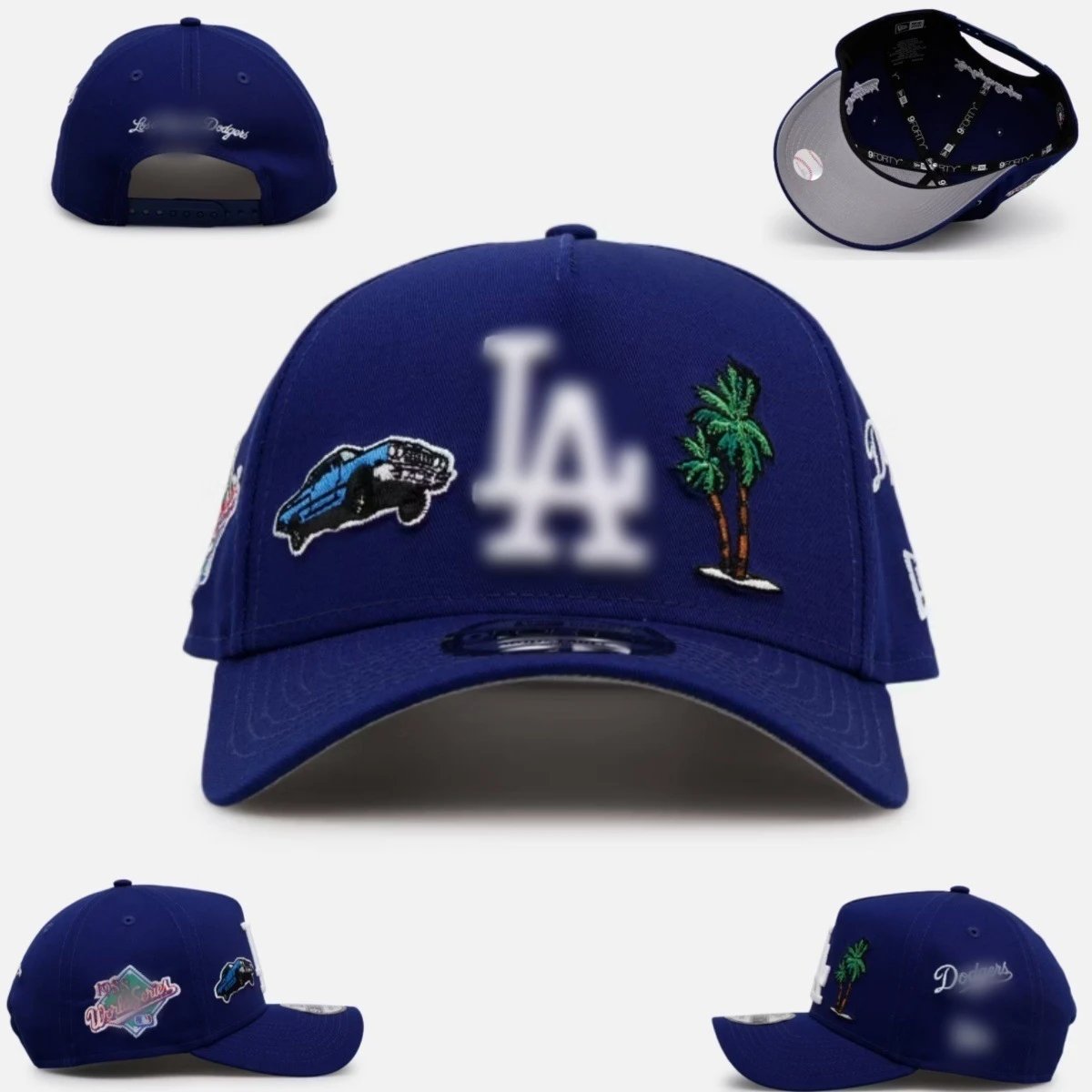 Men's Baseball Cap Classic Cotton Hat Scarlet - Gallery Image 5 - Detailed View