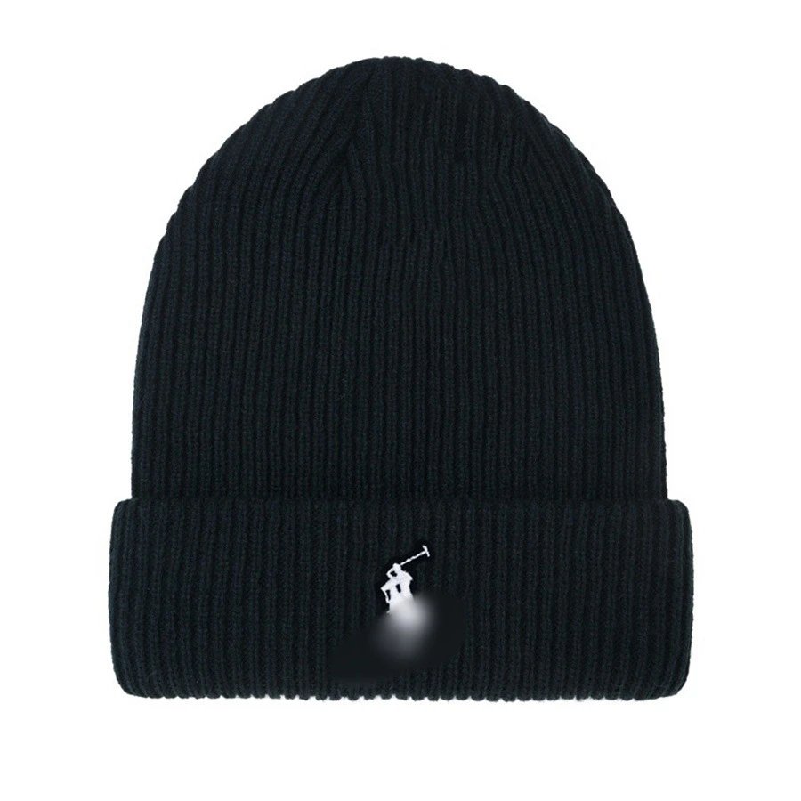 Casual Winter Knit Beanie Hat Outdoor Warm Cap Onyx - Other - Cnfans - $10.16