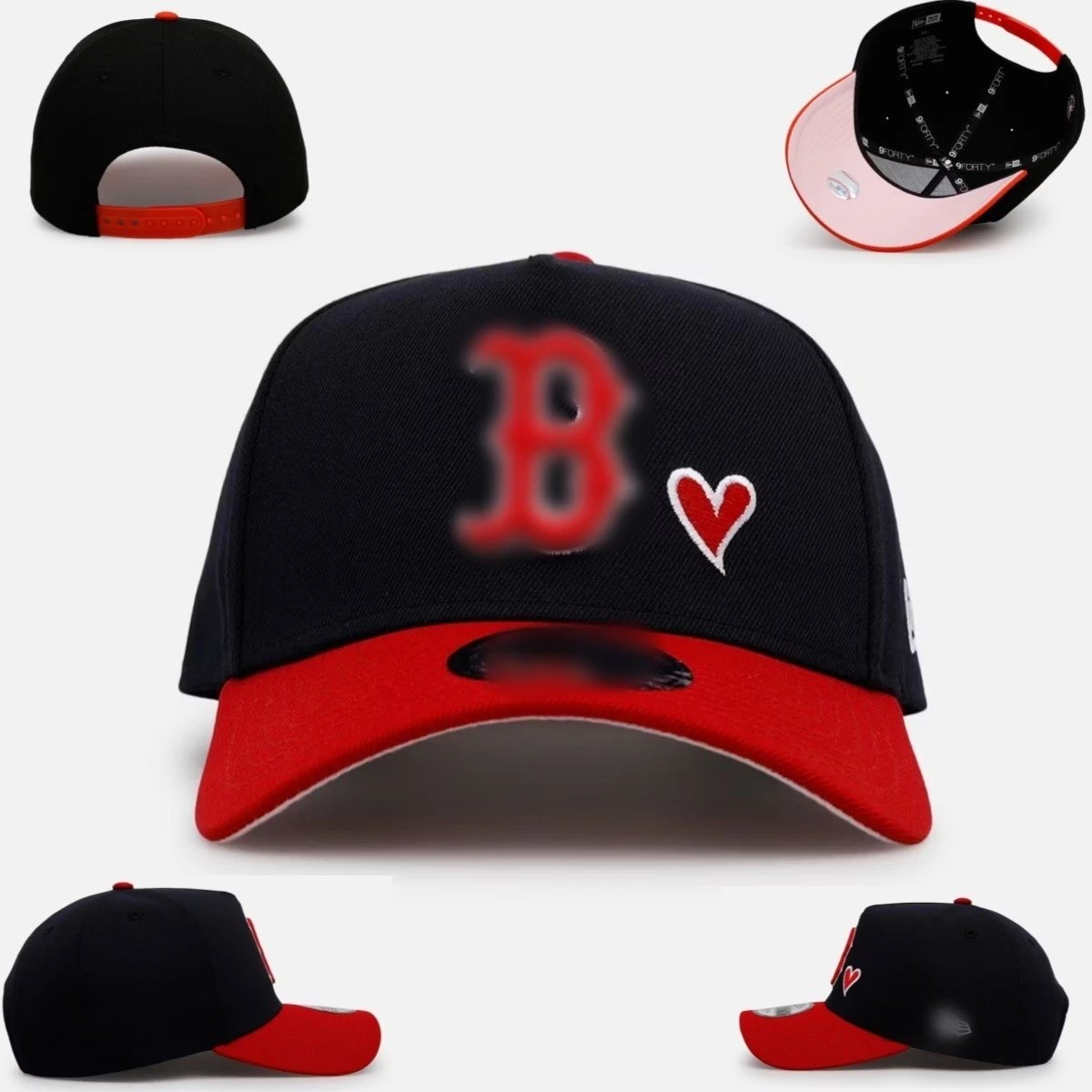 Vintage Baseball Cap Embroidered Hat Scarlet - Related Product - Cnfans
