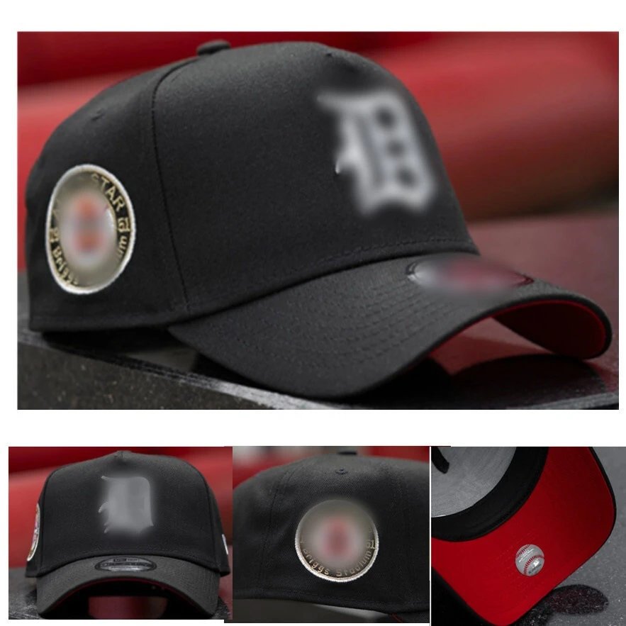 Casual Embroidered Baseball Cap Adjustable Scarlet - MLB - Cnfans - $10.16
