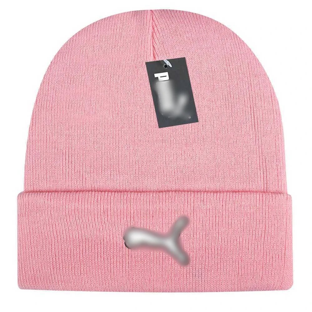 Winter Knit Beanie Warm Sport Hat, Rose - Puma - Cnfans - $10.16