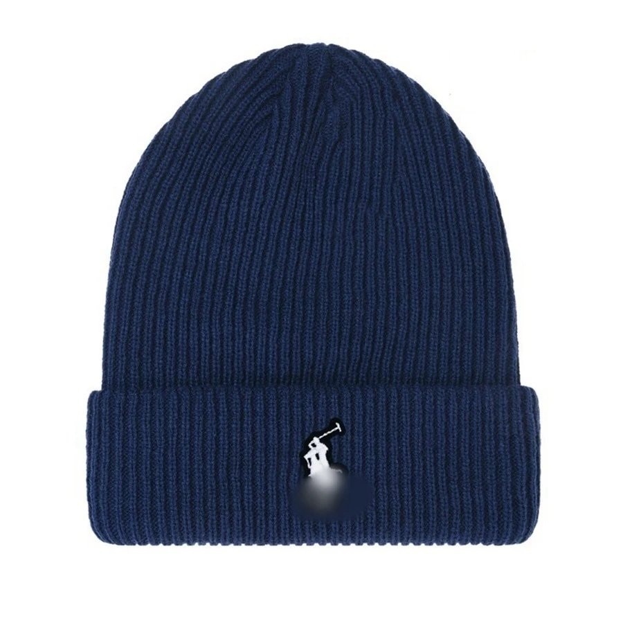 Winter Knit Beanie Warm Hat Outdoor Headwear - Navy - Other - Cnfans - $10.16