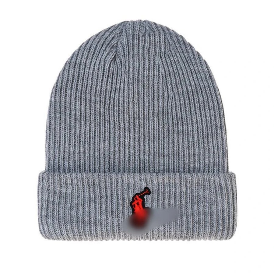 Winter Knit Beanie Hat Outdoor Warm Headwear - Gray - Other - Cnfans - $10.16