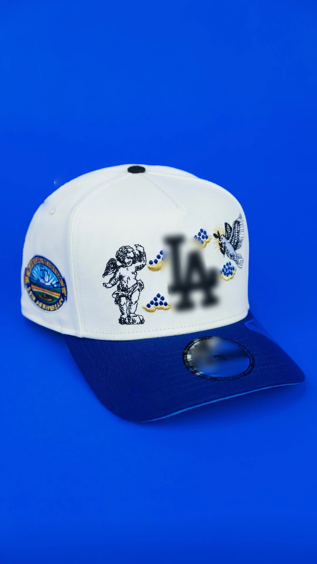 Urban Embroidered Baseball Cap Men Women Cobalt - Other - Cnfans - $10.16