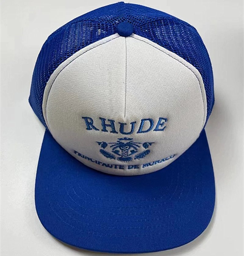 Rhude Embroidered Logo Cap Multicolor - Gallery Image 2 - Detailed View
