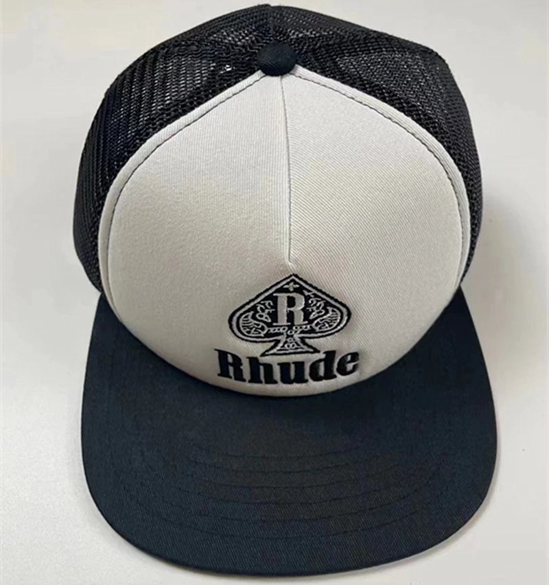 Rhude Embroidered Logo Cap Multicolor - Gallery Image 4 - Detailed View