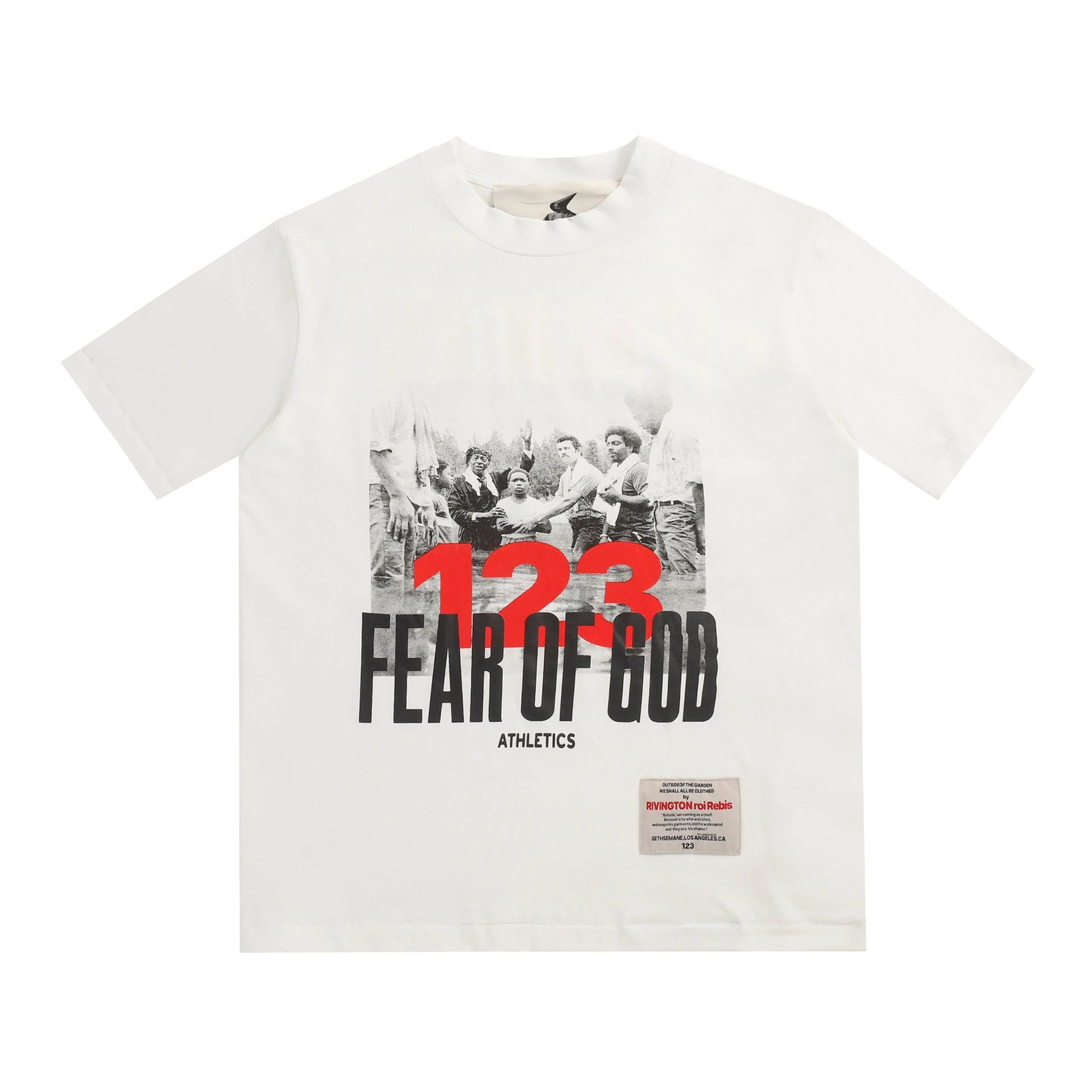 Fear of God Graphic Tee White - Related Product - Cnfans