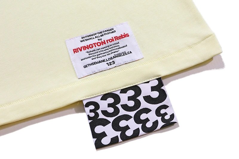 RR123 Viper Print Tee Beige - Gallery Image 9 - Detailed View