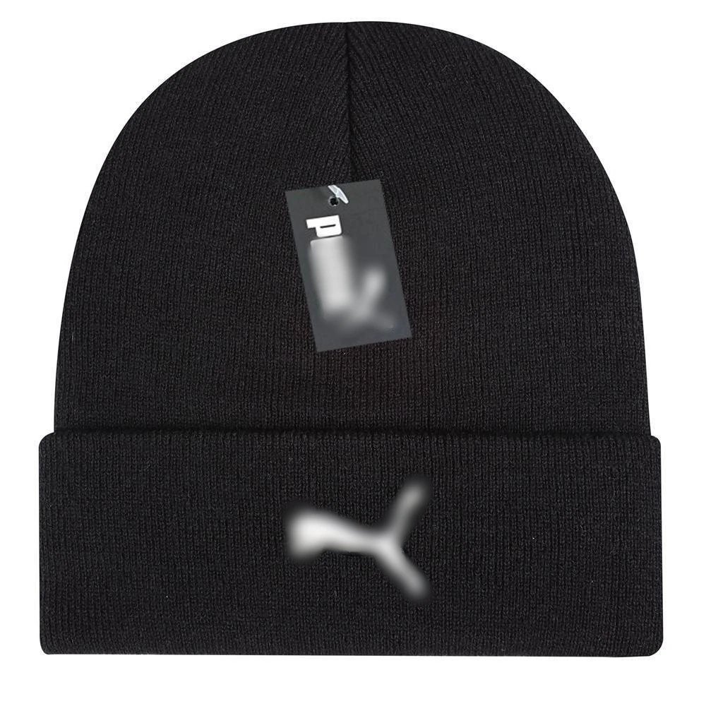 Winter Knit Beanie Hat Outdoor Sport Cap - Navy - Gallery Image 6 - Detailed View