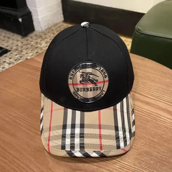 Balenciaga Logo-Print Denim Baseball Cap Navy - 6