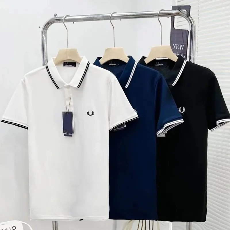 Fred Perry Shirts Short-Sleeve Tipped Polo Shirt image 4