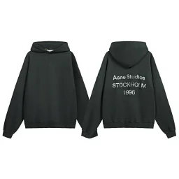 thumbnail for American niche fashion brand AC washed worn-out 1996 letter hoodie couple men's and women's loose cross-border sweatshirt