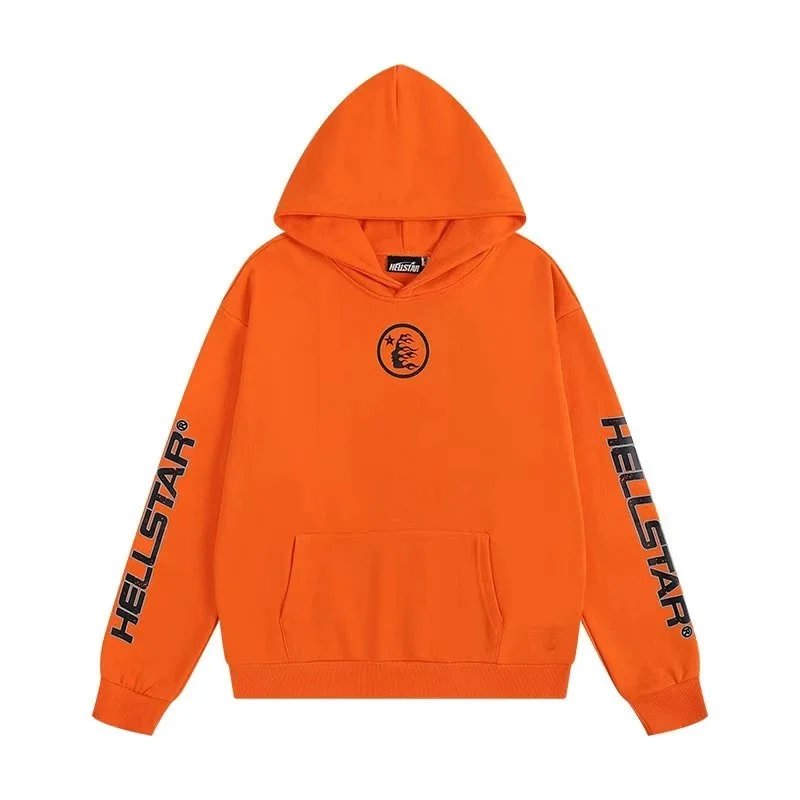 Hellstar Flame Logo Sweatpants Gray - 14