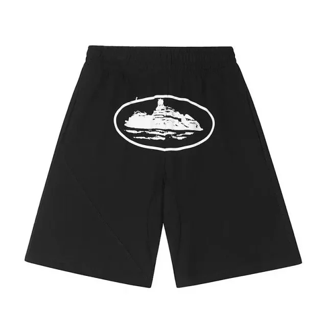 Unbranded Shorts Elastic-waist graphic with oval island print product detail image 13