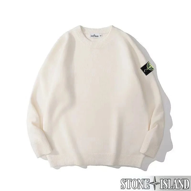 Stone Island Knit Sweater Turquoise Sweater - 17
