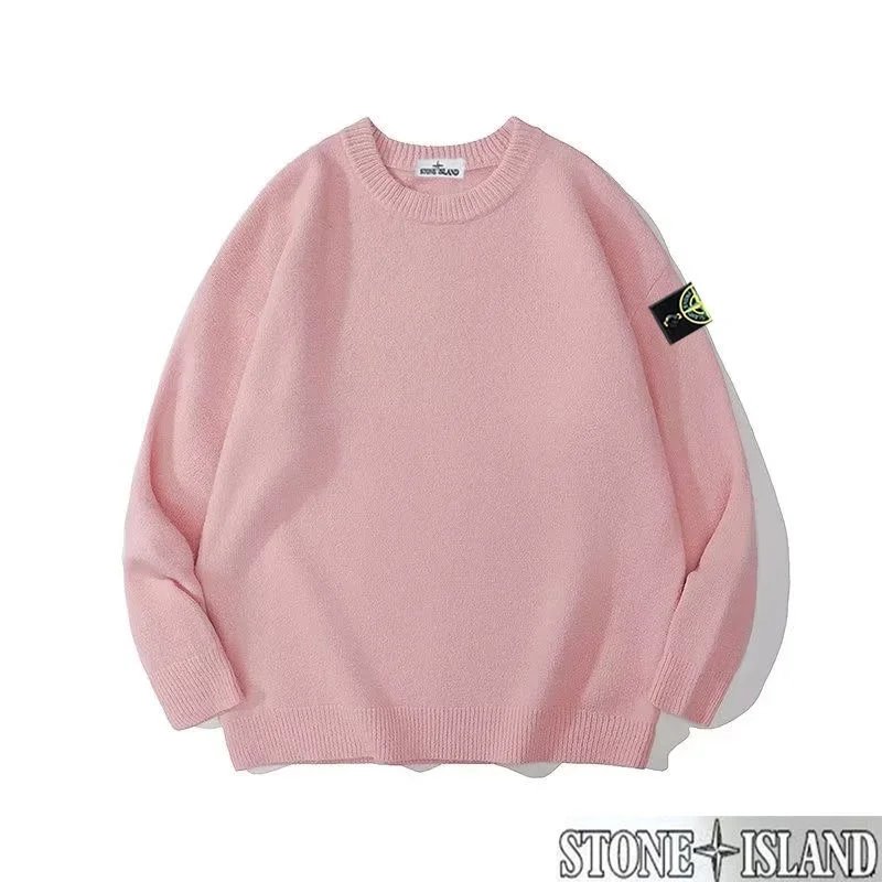Stone Island Knit Sweater Turquoise Sweater - 24