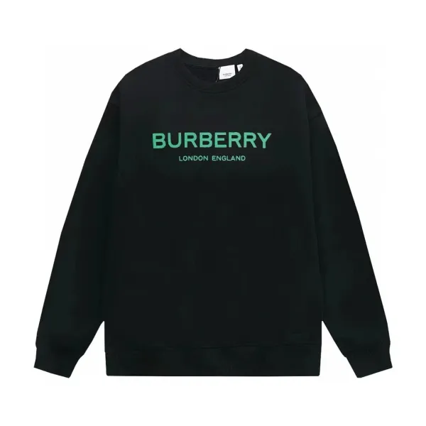 Burberry Thomas Bear Embroidered Black Hoodie - 16
