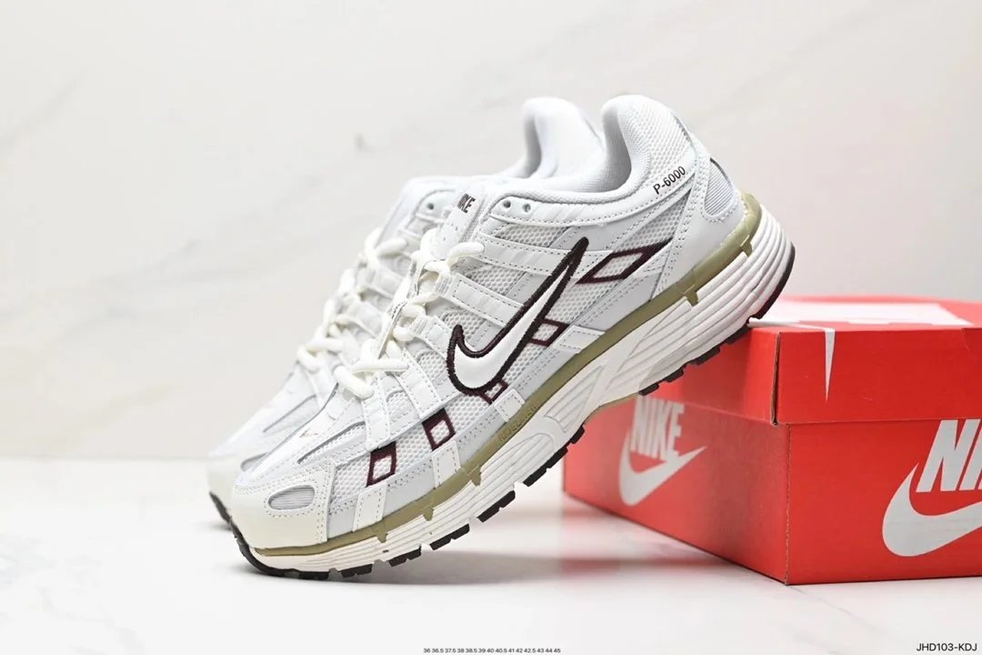 Nike P-6000 Silver Navy Blue Running Shoes - 17