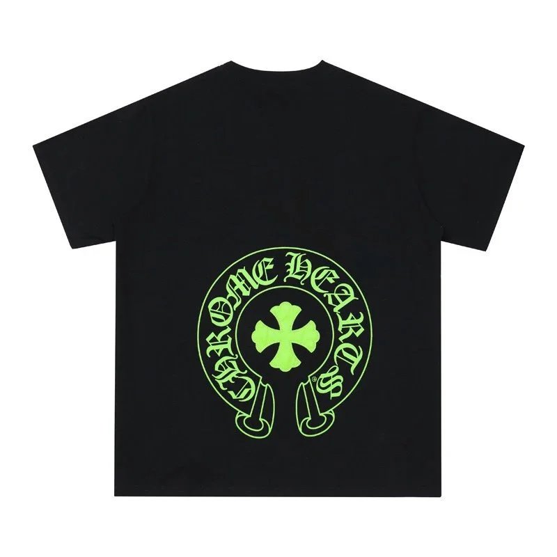 Chrome Hearts Red Cross Logo White T-Shirt - 17