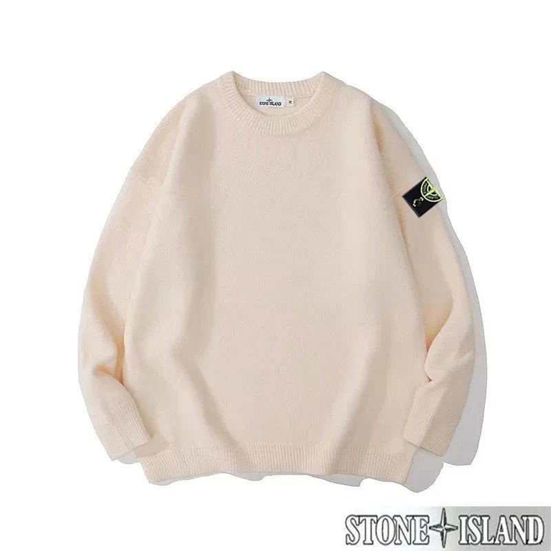 Stone Island Knit Sweater Turquoise Sweater - 18