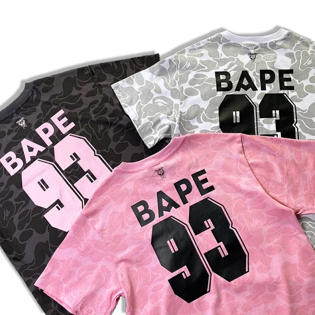 A BATHING APE T-Shirts Inter Miami camouflage graphic short-sleeve T-shirt product detail image 13