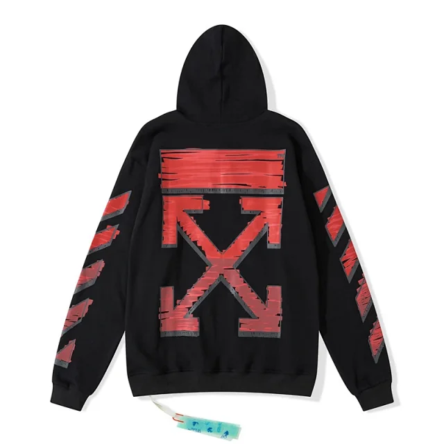 Off-White Hoodies & Sweatshirts Arrow Graphic Pullover Hoodie product detail image 11