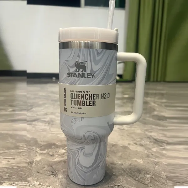 Stanley Quencher H2.0 Tumbler Marble Gray Electronics - 1