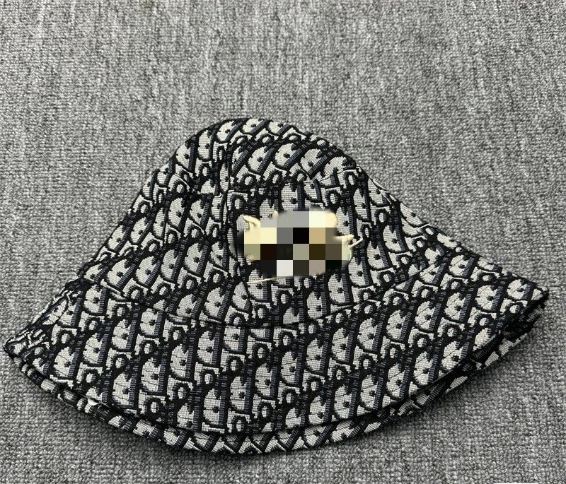 Dior Oblique Bucket Hat Navy Blue - 6