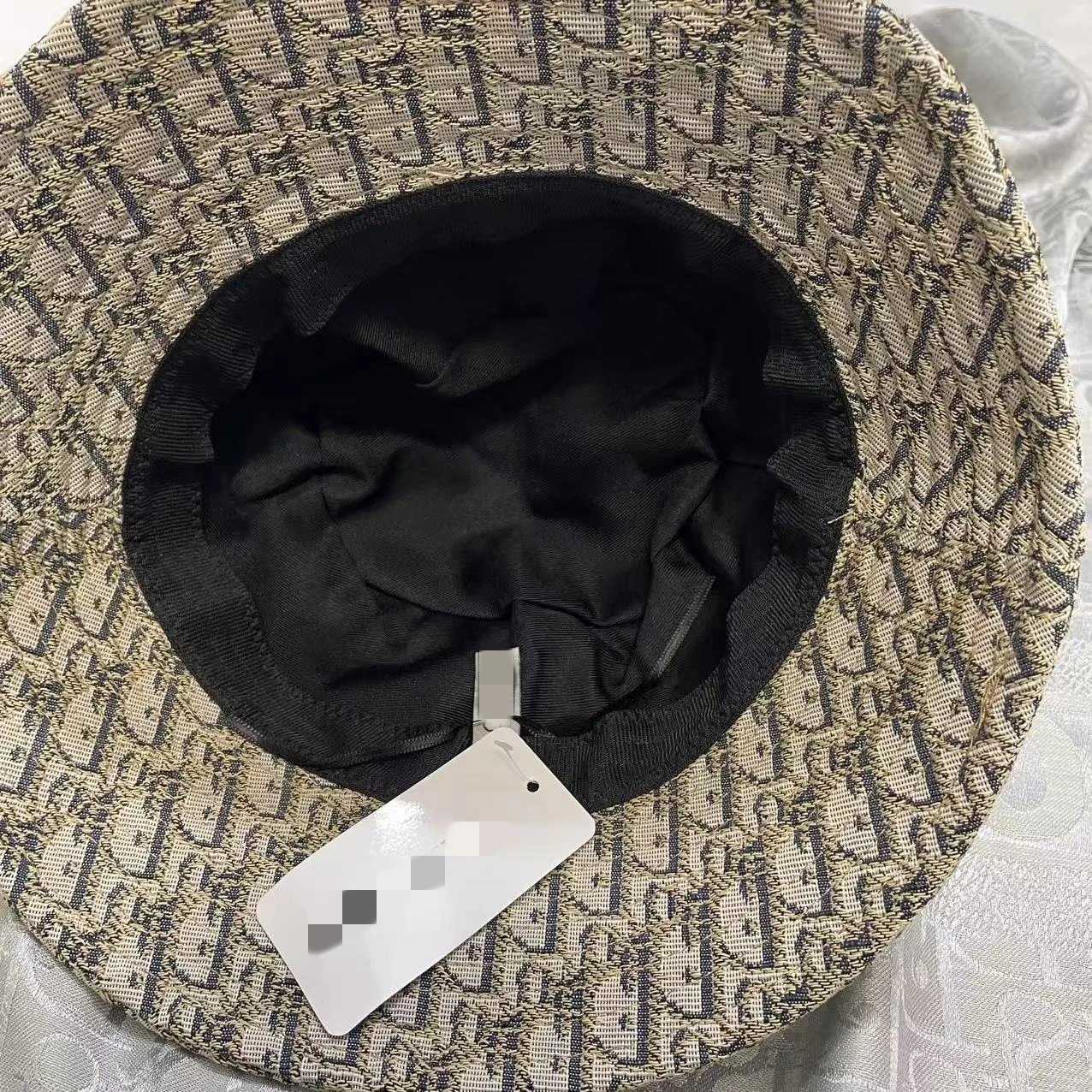 Dior Oblique Bucket Hat Navy Blue - 11