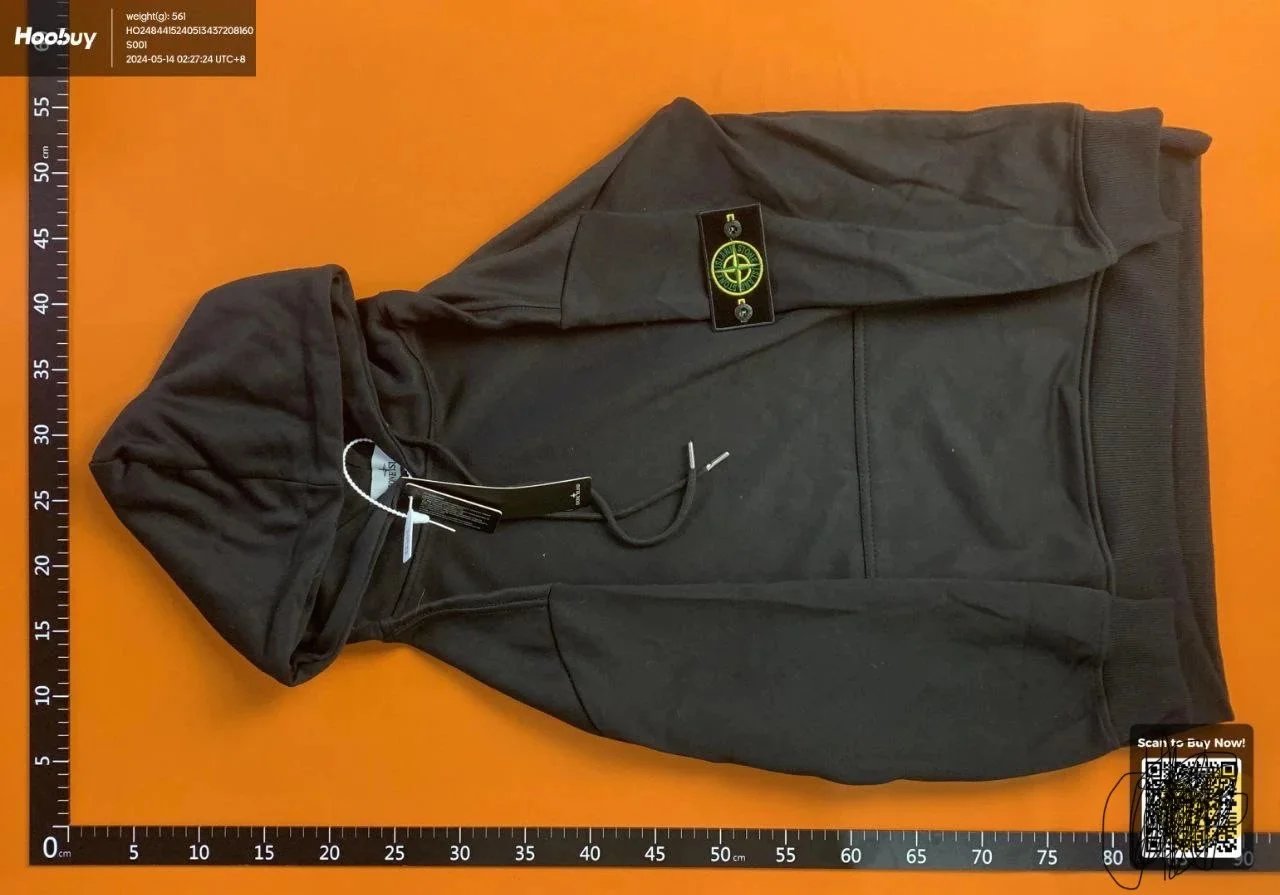 Stone Island Compass Logo Hooded Soft Shell Jacket Black - 12