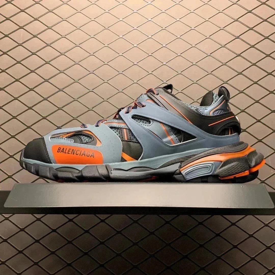 Gray Black Orange